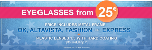 Eyeglasses from 25€